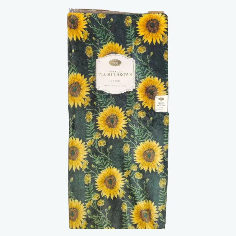 The Sweet Garden Plush Throw