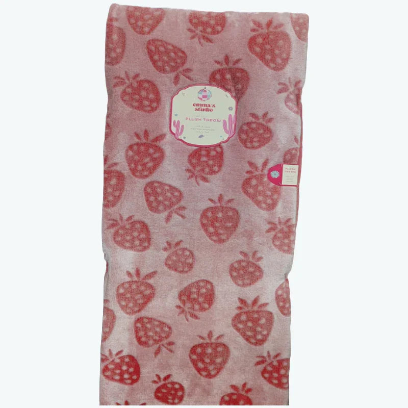The Sweet Garden Plush Throw