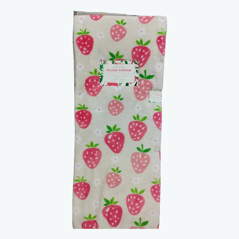 The Sweet Garden Plush Throw